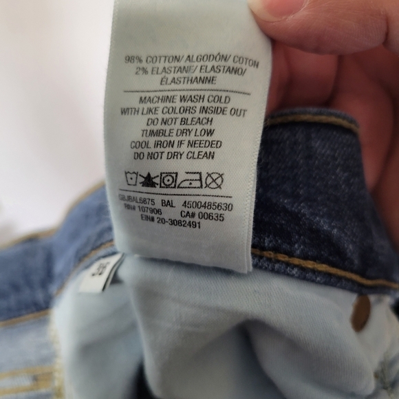 NWT Hudson Blake Slim Straight Jean in Baltasar wash Size 36 Waist - Picture 10 of 15